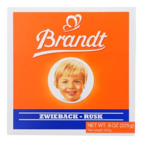 Brandt Zwieback - Case Of 10 - 8 Oz