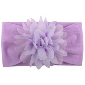 Creative Chiffon Flower Headband Baby Hair Accessories Cute Princess Headband (Option: 12style)