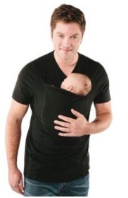 Leisure mother kangaroo multifunction vest (Option: Black-4XL-Men)