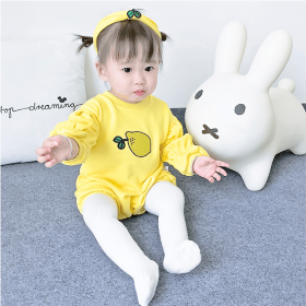 Baby jumpsuit (Option: Yellow-90cm)