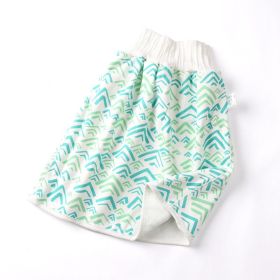 Cotton and bamboo fiber Baby diaper skirt (Option: Valley-L)