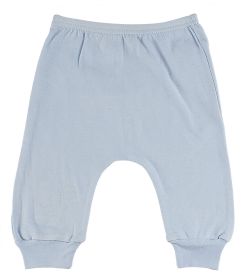 Infant Blue Jogger Pants (Color: White, size: medium)