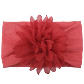 Creative Chiffon Flower Headband Baby Hair Accessories Cute Princess Headband (Option: 6style)