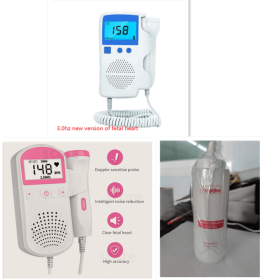 Fetal Heart Rate Monitor Home Pregnancy Baby Fetal Sound Heart Rate Detector (Option: SetB)