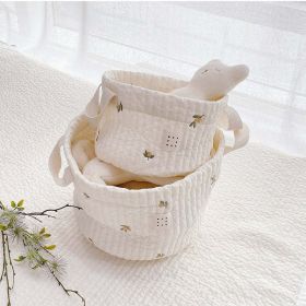 Baby Embroidered Pattern Baby Bottle Storage Basket (Size/Age: Average Size (0-12Y))