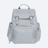 SUNVENO Diaper Bag Backpack, Baby Changing Bag Nappy Tweed Baby Diaper Bags Multifunction Waterproof for Travel