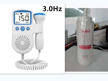 Fetal Heart Rate Monitor Home Pregnancy Baby Fetal Sound Heart Rate Detector (Option: A 2sets)